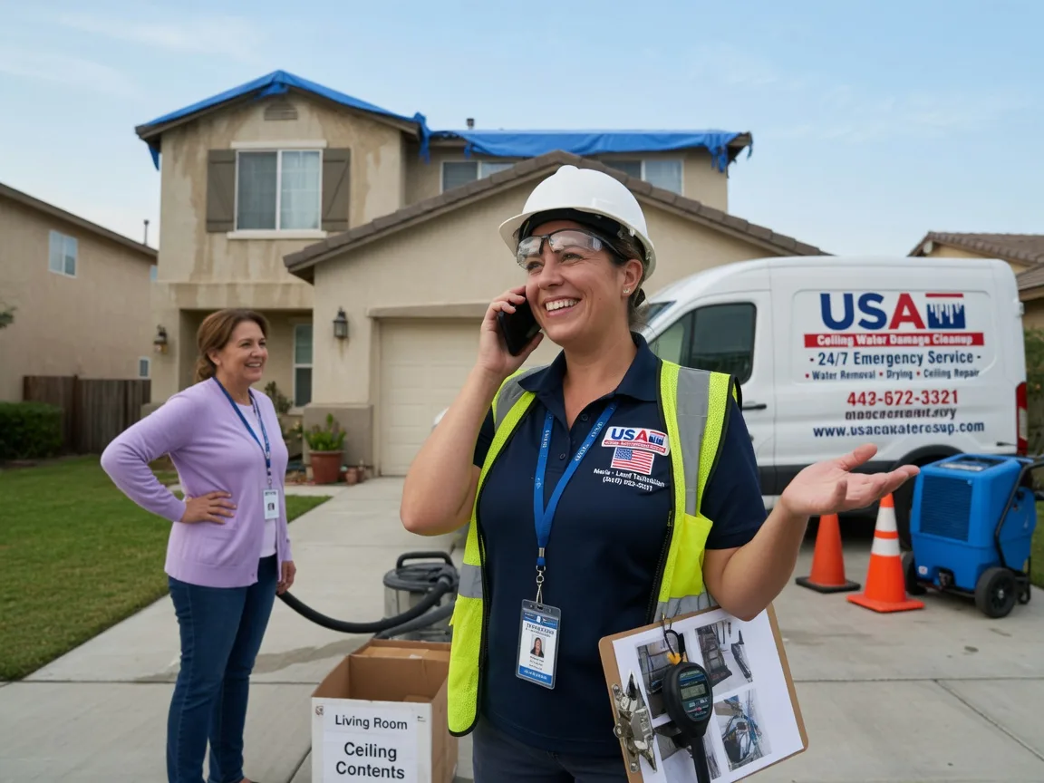 Ceiling Water Damage Restoration Green Isle, MN FAQs